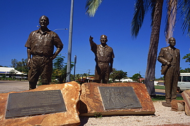 Monument to Japanese pearl fishermen, Broome, Kimberley, Western Australia, Australia, Pacific