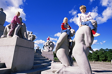 Frogner Park, Oslo, Norway, Scandinavia, Europe