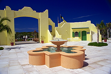 Fort San Salvador, Half Moon Cay, Bahamas, West Indies, Central America