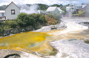 Whakarewarewa Thermal Park, Rotorua, North Island, New Zealand, Pacific