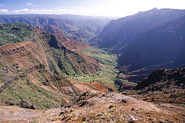 Waimea Canyon, Kauai, Hawaii, Hawaiian Islands, United States of America (U.S.A.), North America