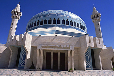 Abdullah Mosque, Amman, Jordan, Middle East