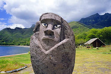 Tiki Taiohae, Nuku Hiva, Marquesas Islands, Pacific Islands