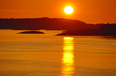 Midnight Sun, Norway, Scandinavia, Europe