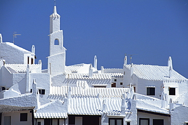 Binibeca Vell resort development near San Luis, Minorca, Balearic Islands, Spain, Europe