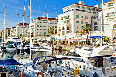 Queensway Quay Marina, Gibraltar, Mediterranean, Europe