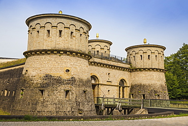 Historic site of Fort Thungen, Kirchberg, Luxembourg City, Luxembourg, Europe