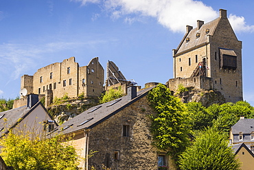 Larochette Castle, Larochette, Luxembourg, Europe