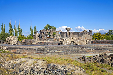 Zvartnots Cathedral, UNESCO World Heritage Site, Yerevan, Armenia, Central Asia, Asia 