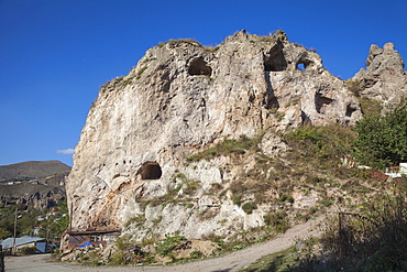 Cave village, Old Goris, Goris, Armenia, Central Asia, Asia 