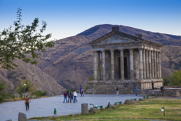 Garni Temple, Garni, Yerevan, Armenia, Central Asia, Asia