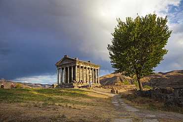 Garni Temple, Garni, Yerevan, Armenia, Central Asia, Asia 