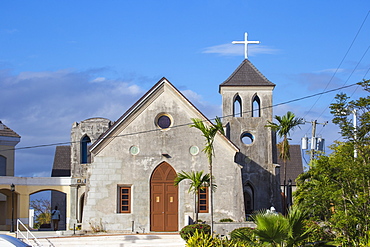 St. Francis Xavier Cathedral, Nassau, Providence Island, Bahamas, West Indies, Caribbean, Central America