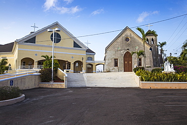 St. Francis Xavier Cathedral, Nassau, Providence Island, Bahamas, West Indies, Caribbean, Central America