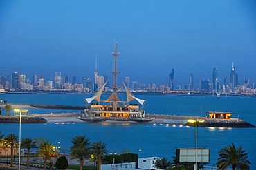 Marina Waves Leisure complex, a three-storey leisure complex specialising in land and sea activities, Salmiya, Kuwait City, Kuwait, Middle East