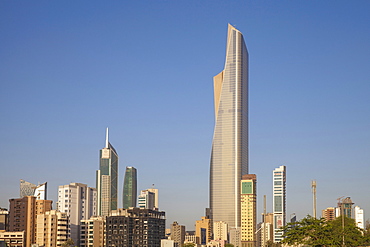 El Hamra Building, a business and luxury shopping center, Kuwait City, Kuwait, Middle East