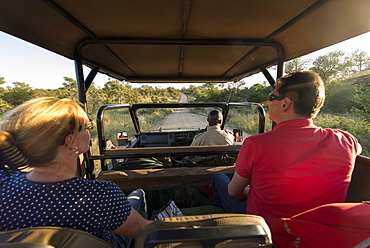 Game drive, Kruger National Park, South Africa, Africa