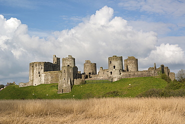 Kidwelly Castle, Carmarthenshire, Wales, United Kingdom, Europe