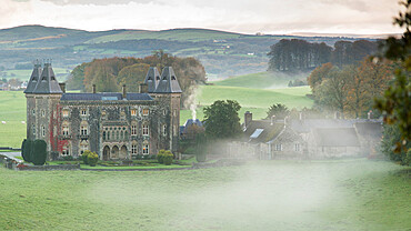 Newton House, Dinefwr Park near Llandeilo, Carmarthenshire, Wales, United Kingdom, Europe