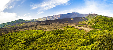 Mount Etna Volcano, UNESCO World Heritage Site, Sicily, Italy, Europe 