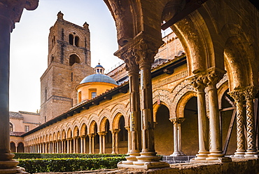 Duomo di Monreale (Monreale Cathedral), Monreale, near Palermo, Sicily, Italy, Europe 