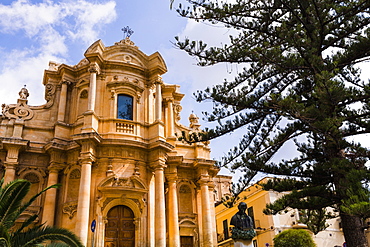 Church of San Domenico (Chiesa di Sam Domenico), Noto, Val di Noto, UNESCO World Heritage Site, Sicily, Italy, Europe 