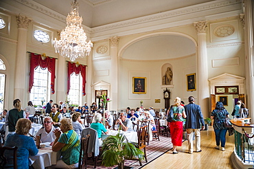 Bath Pump Room restaurant, Bath, Avon and Somerset, England, United Kingdom, Europe