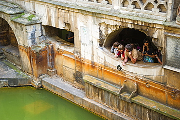 Roman Baths, UNESCO World Heritage Site, Bath, Avon and Somerset, England, United Kingdom, Europe