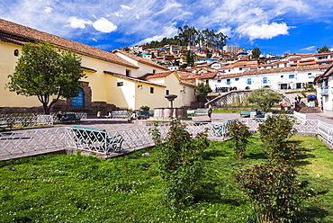 San Blas Square (Plazoleta de San Blas), Cusco, Cusco Region, Peru, South America