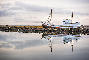 Fishing Harbour at Hofn, East Fjords Region (Austurland), Iceland, Polar Regions