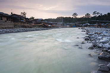 Bukit Lawang at sunrise, Gunung Leuser National Park, North Sumatra, Indonesia, Southeast Asia, Asia