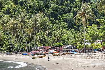 Sungai Pinang, a fishing village near Padang in West Sumatra, Indonesia, Southeast Asia, Asia