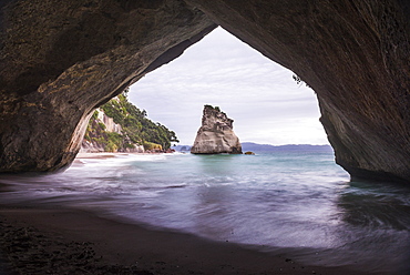 Cathedral Cove sunrise, Coromandel Peninsula, North Island, New Zealand, Pacific