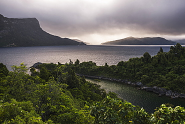 Lake Waikaremoana, Te Urewera, Eastland, North Island, New Zealand, Pacific