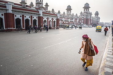 Lucknow train station, Uttar Pradesh, India, Asia