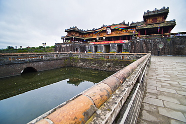 Hue Citadel Gates, The Imperial City, Hue, UNESCO World Heritage Site, Vietnam, Indochina, Southeast Asia, Asia