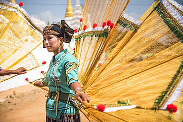 Pindaya Cave Festival, Pindaya, Shan State, Myanmar (Burma), Asia