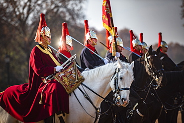 Changing of the Guard, Horse Guards, Westminster, London, England, United Kingdom, Europe