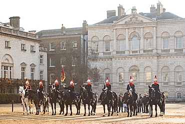 Changing of the Guard, Horse Guards, Westminster, London, England, United Kingdom, Europe