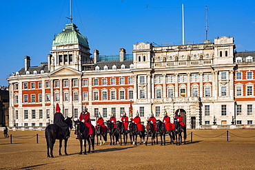 Changing of the Guard, Horse Guards, Westminster, London, England, United Kingdom, Europe