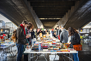 South Bank Second Hand Book Market, South Bank, Southwark, London, England, United Kingdom, Europe