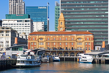 Downtown Auckland ferry terminal, Auckland, North Island, New Zealand, Pacific 