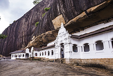 Dambulla Cave Temples, UNESCO World Heritage Site, Dambulla, Central Province, Sri Lanka, Asia