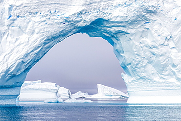 Icebergs near Booth Island, Antarctica, Southern Ocean, Polar Regions