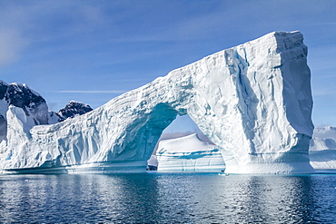 Icebergs near Booth Island, Antarctica, Southern Ocean, Polar Regions