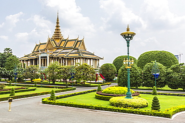 The Moonlight Pavilion, Royal Palace, in the capital city of Phnom Penh, Cambodia, Indochina, Southeast Asia, Asia 