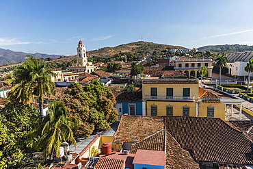 The Convento de San Francisco and Plaza Mayor, Trinidad, UNESCO World Heritage Site, Cuba, West Indies, Caribbean, Central America