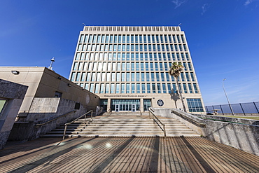 The Embassy of the United States of America, reinstated as of July 20, 2015 in Havana, Cuba, West Indies, Central America