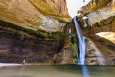 Lower Calf Creek Falls, Grand Staircase-Escalante National Monument, Utah, United States of America, North America