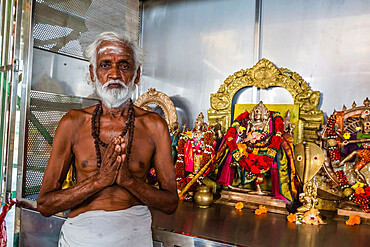 The Nadi Hindu Temple, Viti Levu, Republic of Fiji, South Pacific Islands, Pacific